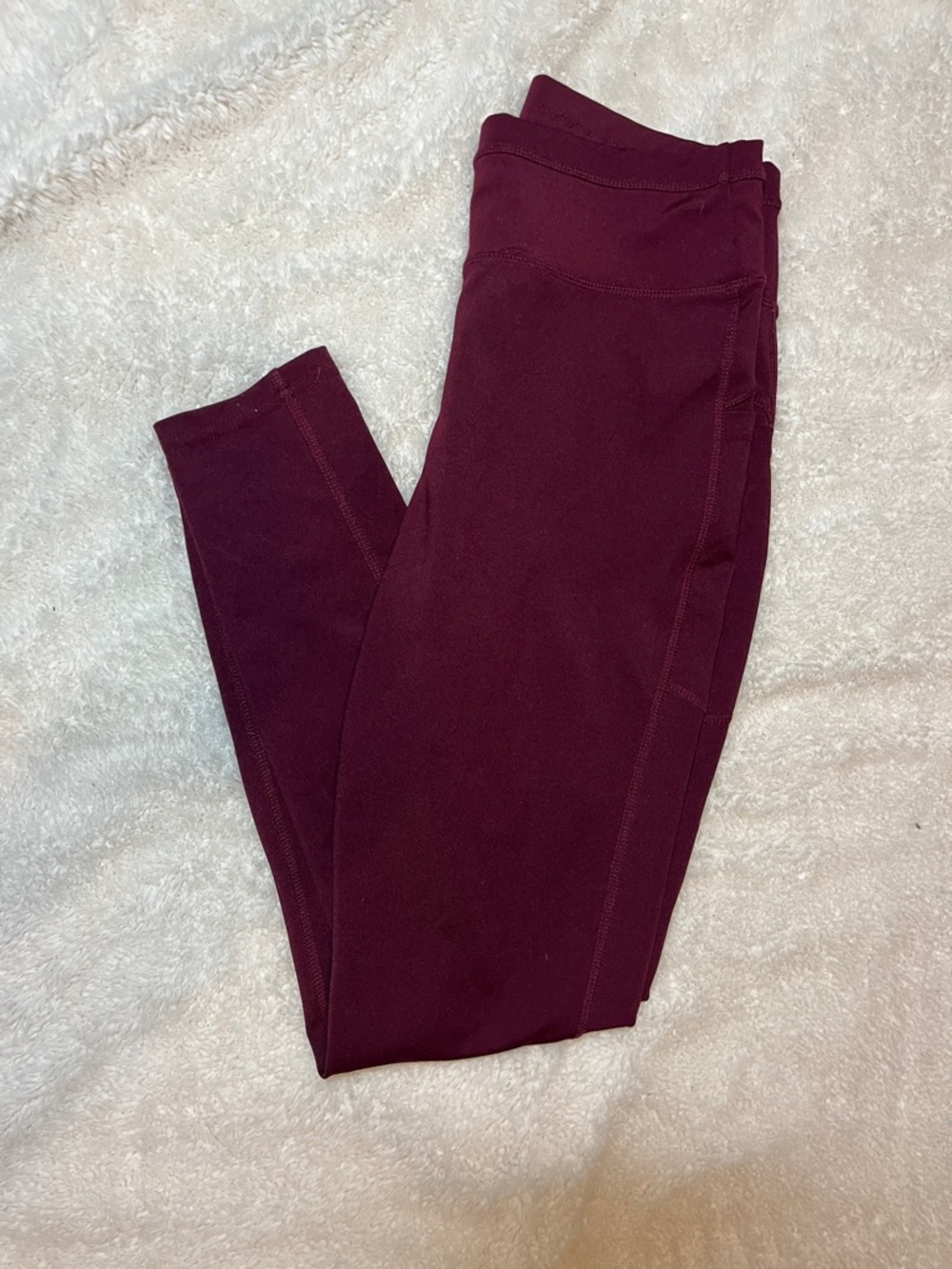 POP Fit  Burgundy Leggings